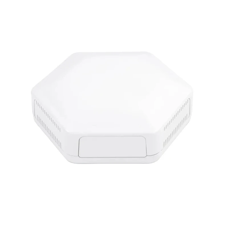 CAMDENBOSS Enclosure for Raspberry Pi, White ABS Body, IP30/IP40, UL94-V0, RoHS Compliant CBHEX1-42-WH