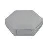 CAMDENBOSS Enclosure for Raspberry Pi, Grey ABS Body, IP30/IP40, UL94-V0, RoHS Compliant CBHEX1-51-GY