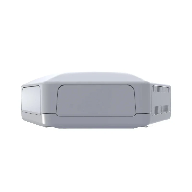CAMDENBOSS Enclosure for Raspberry Pi, Grey ABS Body, IP40 & IP30 Rated, RoHS Compliant CBHEX1-33-GY