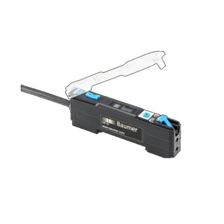 Baumer Plastic Fibre Amplifier 840 mm, PNP Output, IP50, 30V DC OF10.FR-PW1B.B2CV