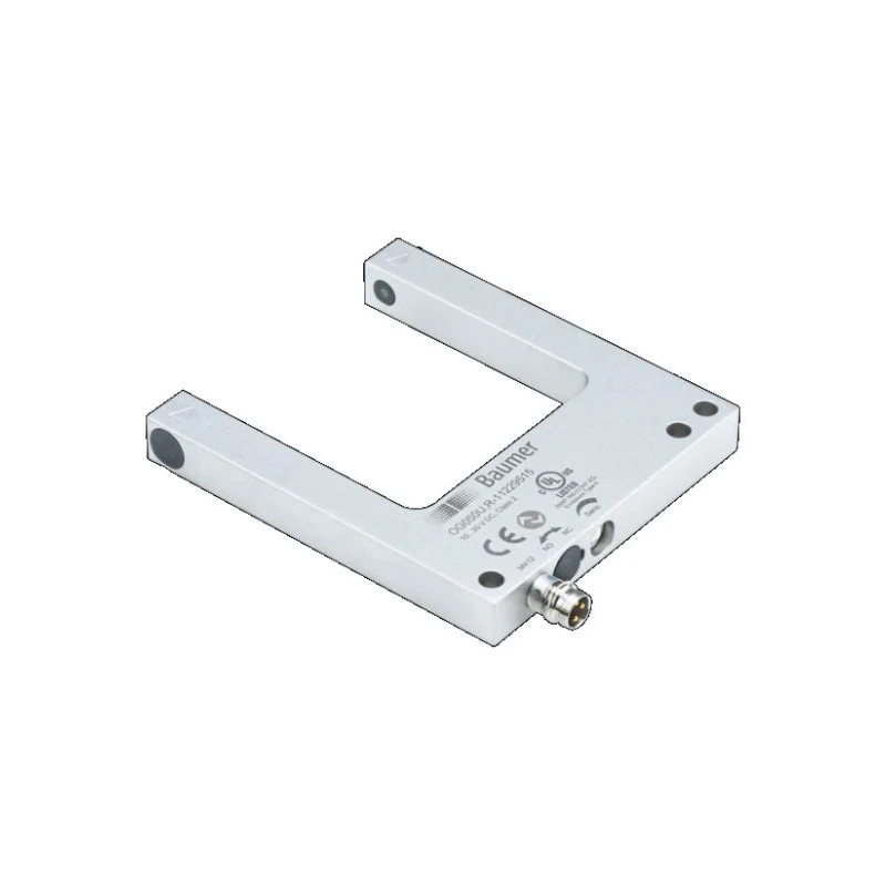 Baumer Fork Sensor Photoelectric Sensor Fork Style 50 mm Detection Range Push Pull Output IP67 OG050U.R-GW1O.7VL