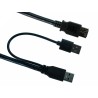 RS PRO USB 3.0 Active Booster Cable 1 Port, 10 m Extension Distance 220-6504