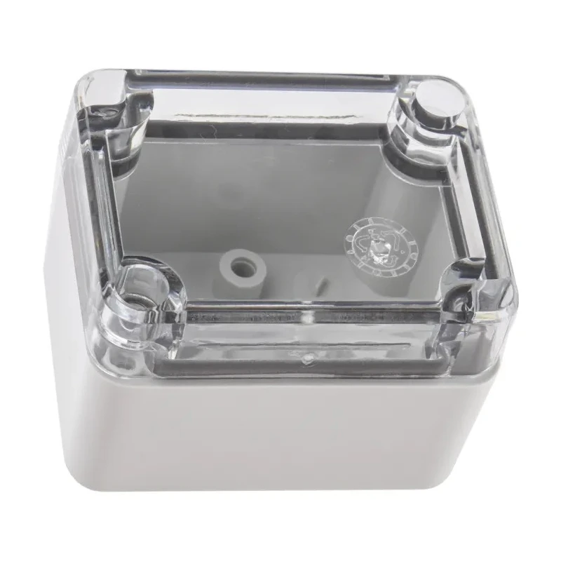 Fibox Grey Silver Lid Polycarbonate Enclosure IP66, IP67, 45 mm x 65 mm x 50 mm 
