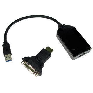 RS PRO USB 3.0 to HDMI Adapter with 1600 x 1200 Pixel Maximum Resolution 220-6505