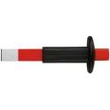 Facom 1 Piece Chrome Vanadium Steel Burin Extra-Plat Avec Protection Chisel 235 mm Length 26 mm Blade Width 259.P