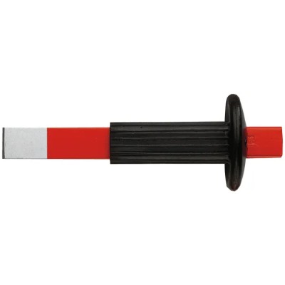 Facom 1 Piece Chrome Vanadium Steel Burin Extra-Plat Avec Protection Chisel 235 mm Length 26 mm Blade Width 259.P