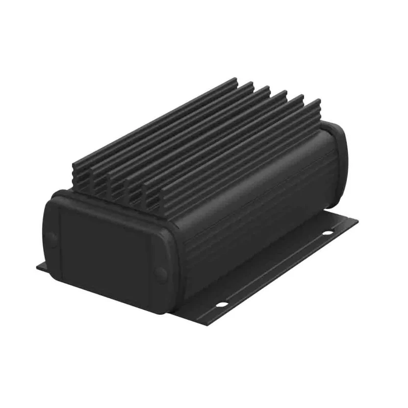 Bopla Aluminium General Purpose Enclosure Flanged Alubos Series Black Lid IP65 32 mm x 57 mm 84406100.HMT1 ABPH 600-0100 KWL