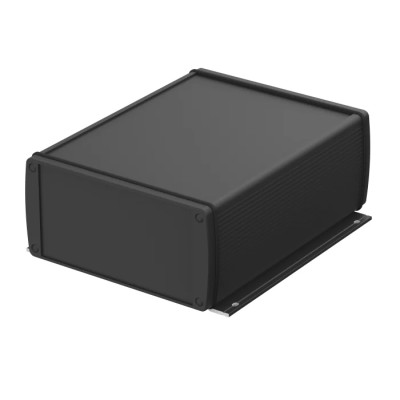 Bopla Flanged Alubos Series Black Black Lid Aluminium General Purpose Enclosure IP65 82 mm x 84368200.HMT1 ABPH 1680-0200 WL