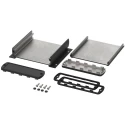Bopla Aluminium General Purpose Enclosure Flanged Alubos Series IP65 32 mm x 106 mm x 32 mm 84310100.HMT1 ABPH 1000-0100 WL