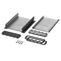 Bopla Flanged Alubos Series Aluminium General Purpose Enclosure IP65 32 mm x 106 mm x 32 mm 84310150.HMT1 ABPH 1000-0150 WL
