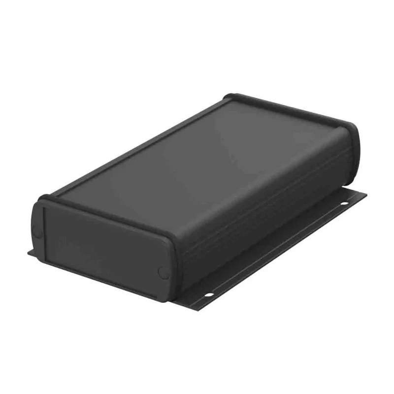 Bopla Aluminium General Purpose Enclosure IP65 Flanged Black Lid 32 mm x 82 mm x 32 mm 84308150.HMT1 ABPH 800-0150 WL