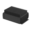 Bopla Aluminium General Purpose Enclosure Flanged Alubos Series Black Lid IP65 52 mm x 169 84416100.HMT1 ABPH 1600-0100 KWL
