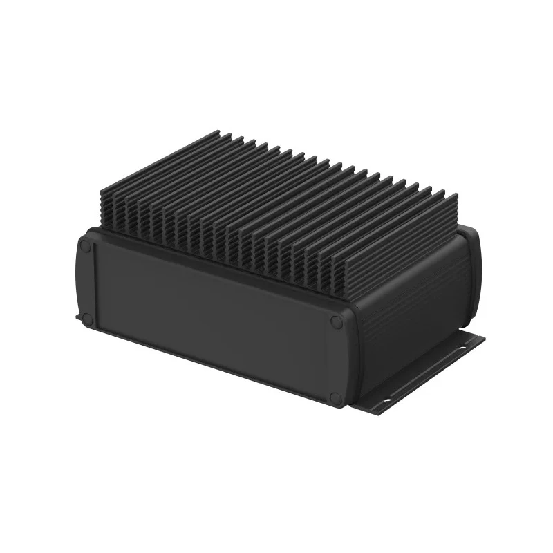 Bopla Aluminium General Purpose Enclosure Flanged Alubos Series Black Lid IP65 52 mm x 169 84416100.HMT1 ABPH 1600-0100 KWL