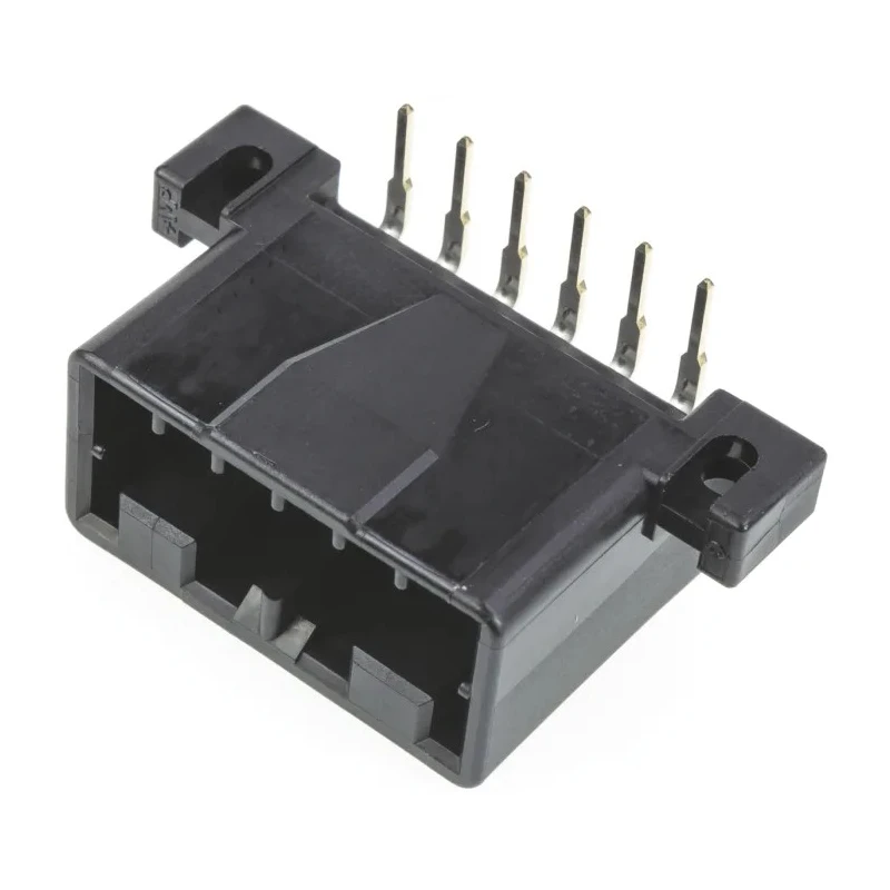 TE Connectivity MULTILOCK 070 Female Connector Housing 3.5 mm Pitch 6 Way 1 Row Right Angle 175783-2