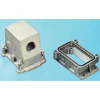 HARTING Han B Range Heavy Duty Power Connector Housing Die Cast Aluminium IP65 09620100301