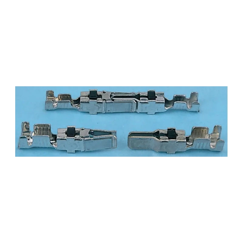 TE Connectivity Type XII Series Female Crimp Terminal, 10 AWG Min Crimp, 10 AWG Max, 15A, Copper Contact, Tin Lead 66741-8