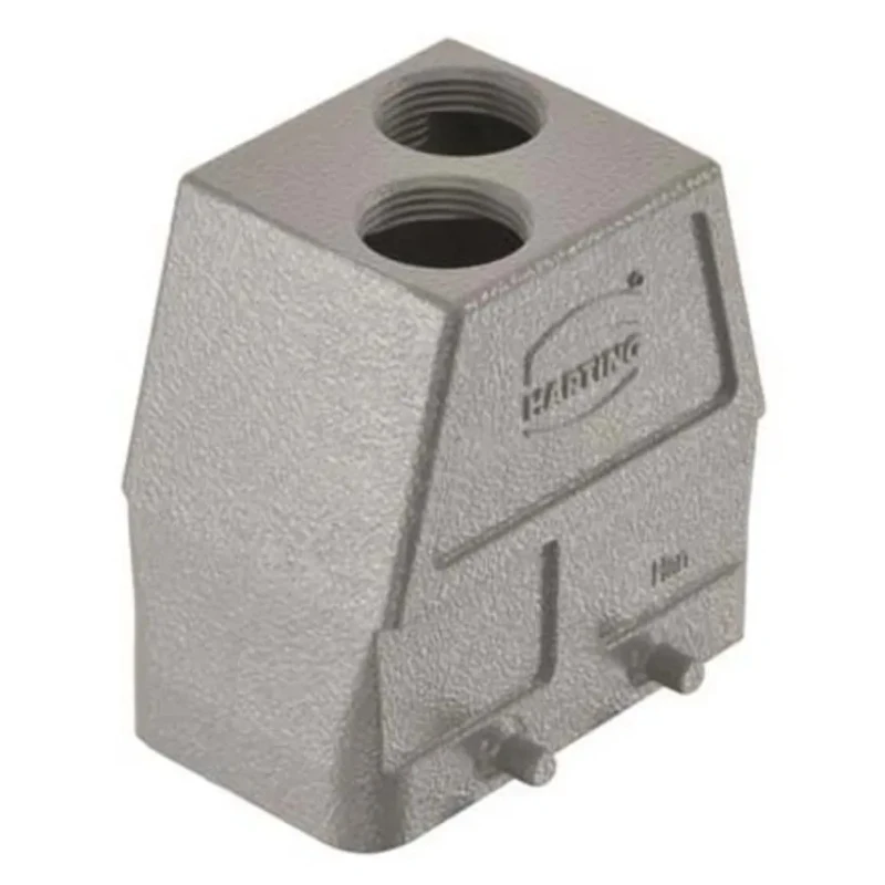 HARTING Han B Range Heavy Duty Power Connector Hood 2 Lever Die Cast Aluminium IP65 09300100460