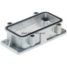 HARTING Han B EMC Range Heavy Duty Power Connector Housing Bulkhead Mount Die Cast Aluminium IP65 16B 09620400301