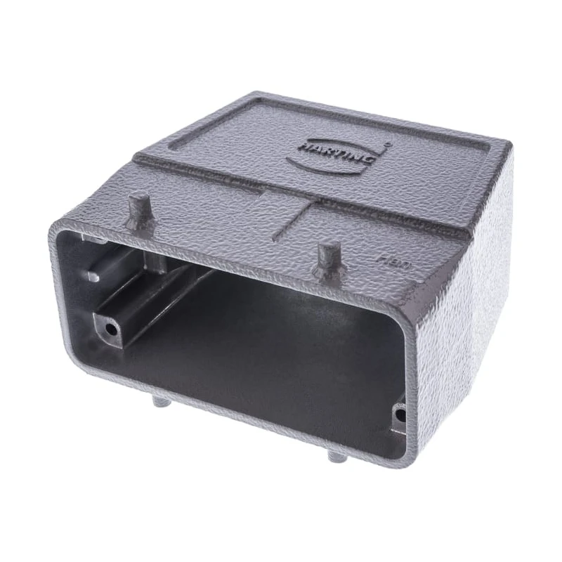 HARTING Han B Range Heavy Duty Power Connector Hood 2 Lever 16B Die Cast Aluminium IP65 09300160459