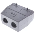 HARTING Han B Range Heavy Duty Power Connector Hood 2 Lever 16B Die Cast Aluminium IP65 09300160459
