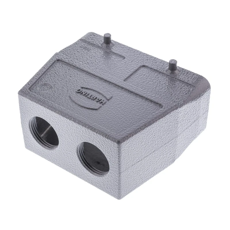 HARTING Han B Range Heavy Duty Power Connector Hood 2 Lever 16B Die Cast Aluminium IP65 09300160459