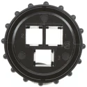 TE Connectivity Circular Connector 3 Contacts, Cable Mount, Standard Size, Plug Male, CPC Series 206426-1