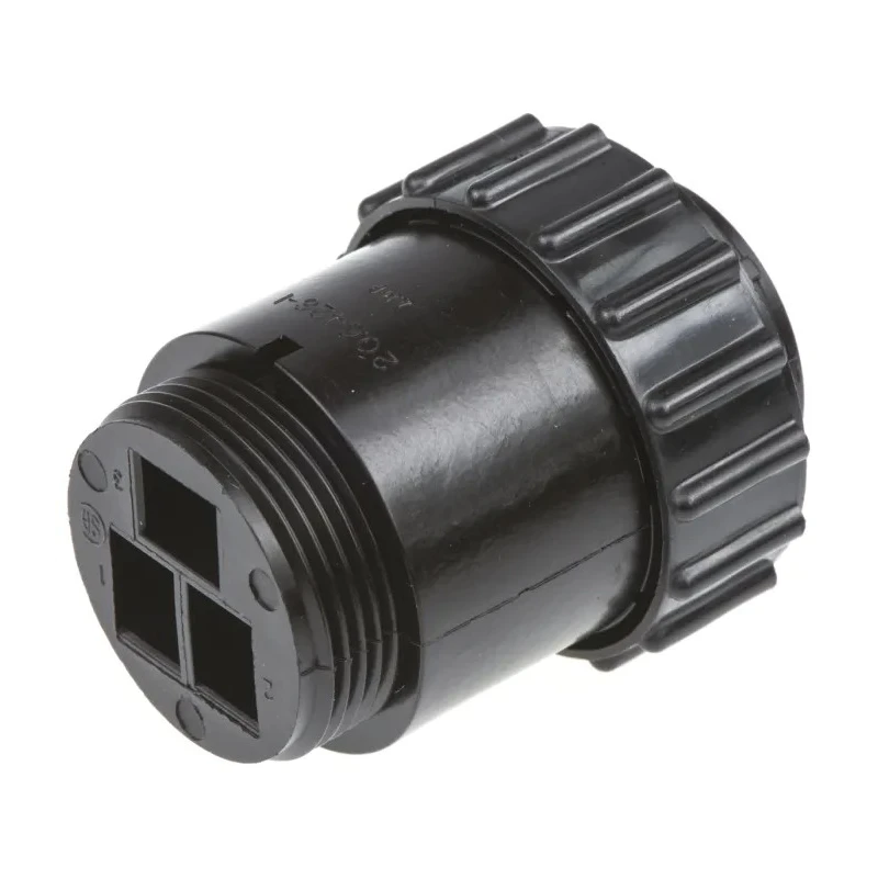 TE Connectivity Circular Connector 3 Contacts, Cable Mount, Standard Size, Plug Male, CPC Series 206426-1