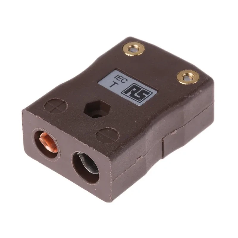 RS PRO Thermocouple Connector for Use with Type T Thermocouple IEC Colour Coded, Quick Wire, RoHS Compliant Standard 363-0020