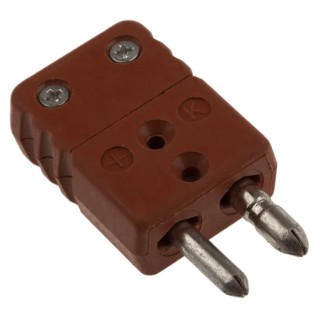 RS PRO Thermocouple Connector for Type K Thermocouple with BS Standard, High-Temperature Resistant 363-0137