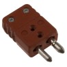 RS PRO Thermocouple Connector for Type K Thermocouple with BS Standard, High-Temperature Resistant 363-0137