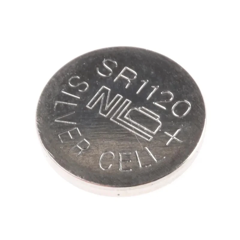 RS PRO Silver Oxide Button Battery SR55 1.55 V 40mAh 11.6 mm Diameter 5 Pack 595-659
