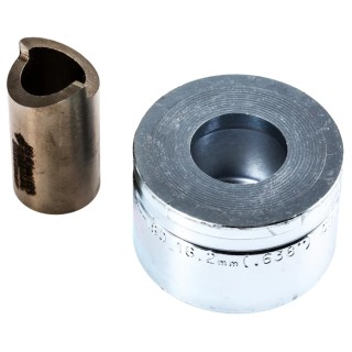 Greenlee Hydraulic 1 Piece Punch & Die Set Circular Hole Size 16.2 mm, Cutting Capacity 3.5 mm 50069527
