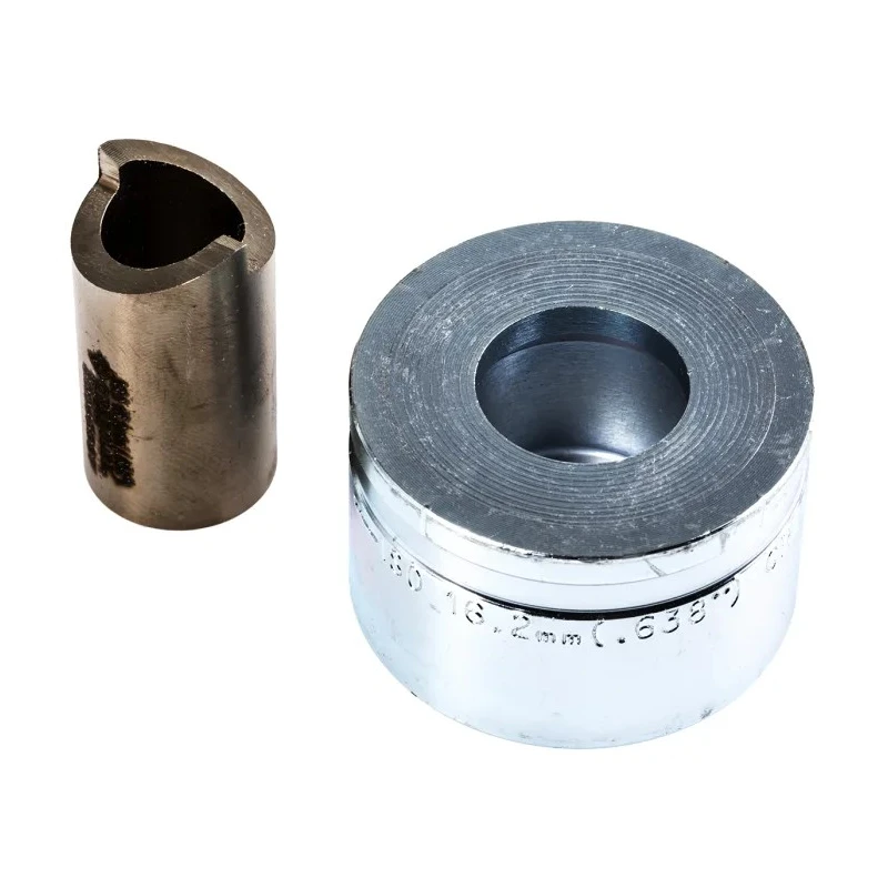 Greenlee Hydraulic 1 Piece Punch & Die Set Circular Hole Size 16.2 mm, Cutting Capacity 3.5 mm 50069527