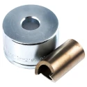 Greenlee Hydraulic 1 Piece Punch & Die Set Circular Hole Size 16.2 mm, Cutting Capacity 3.5 mm 50069527
