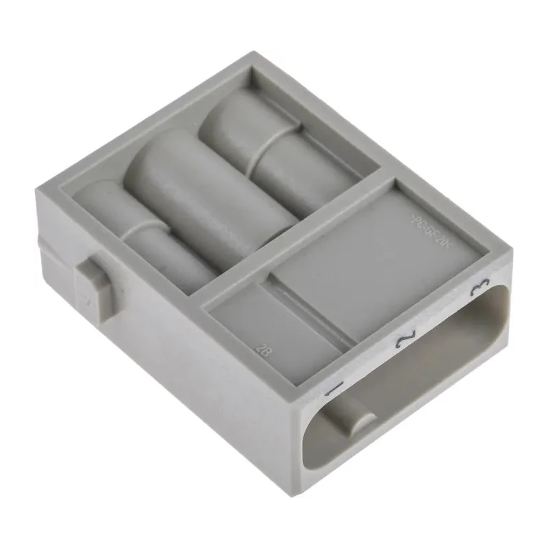 HARTING Heavy Duty Power Connector Module 40A HAN Modular Series Male 3 Contacts 690V 09140033001