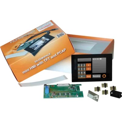 Display Visions Display Interface Kit with 2.8-inch IPS Programmable PCAP Touch Panel EA DEMOPACK-CONNI