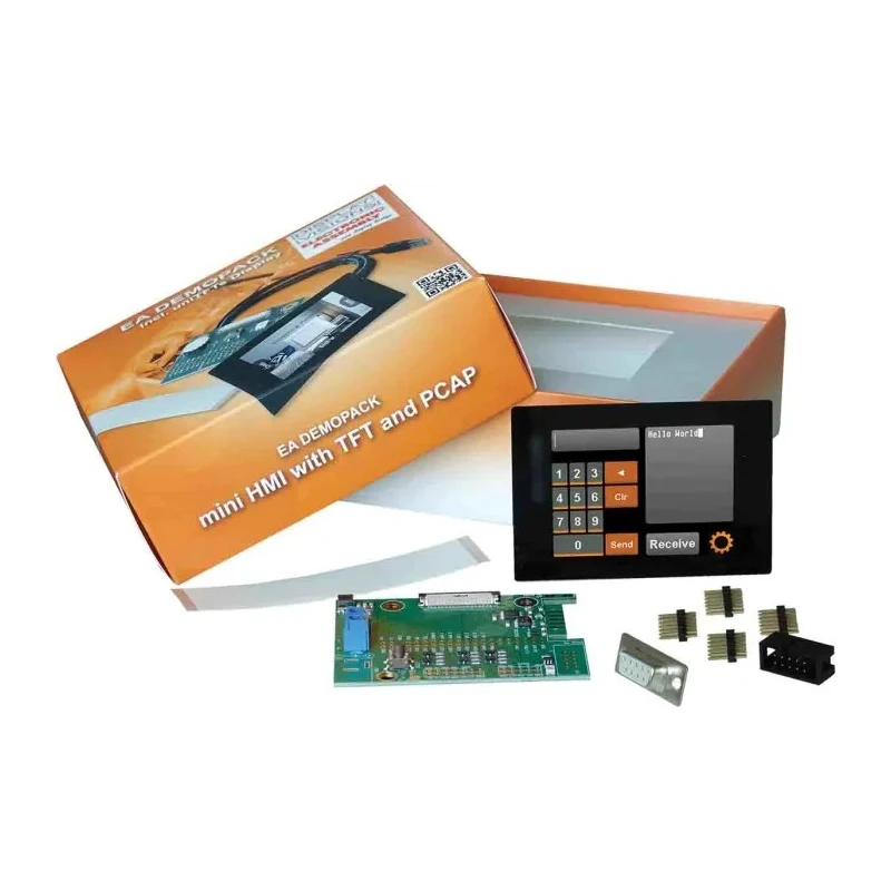 Display Visions Display Interface Kit with 2.8-inch IPS Programmable PCAP Touch Panel EA DEMOPACK-CONNI