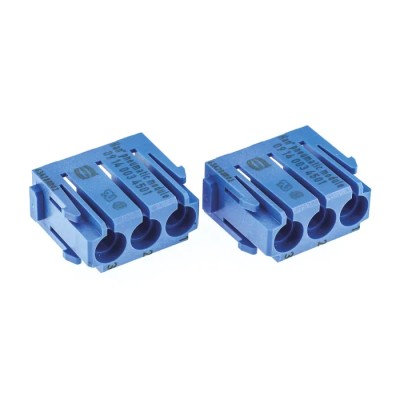 HARTING Heavy Duty Power Connector Module HAN Modular Series Male 3 Contacts 09140034501
