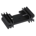 Fischer Elektronik Heatsink Semiconductor Clip-Mounting 8.2 K/W 12.7 mm x 25.4 mm x 45 mm SK409-25,4STC