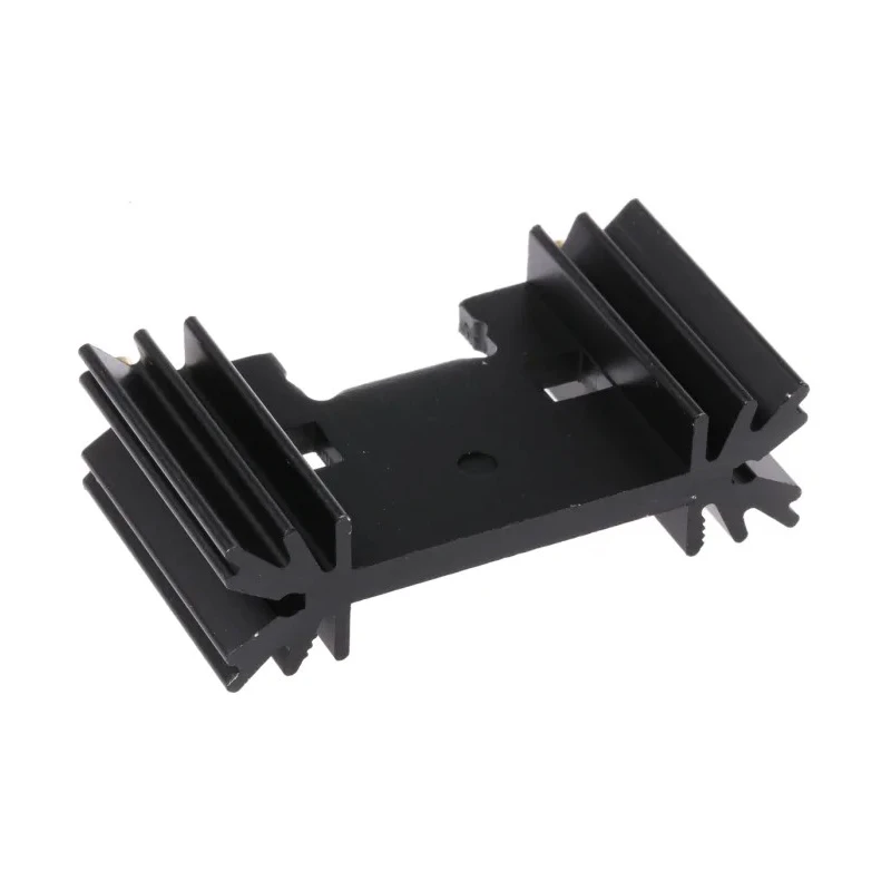 Fischer Elektronik Heatsink Semiconductor Clip-Mounting 8.2 K/W 12.7 mm x 25.4 mm x 45 mm SK409-25,4STC
