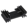 Fischer Elektronik Heatsink Semiconductor Clip-Mounting 8.2 K/W 12.7 mm x 25.4 mm x 45 mm SK409-25,4STC