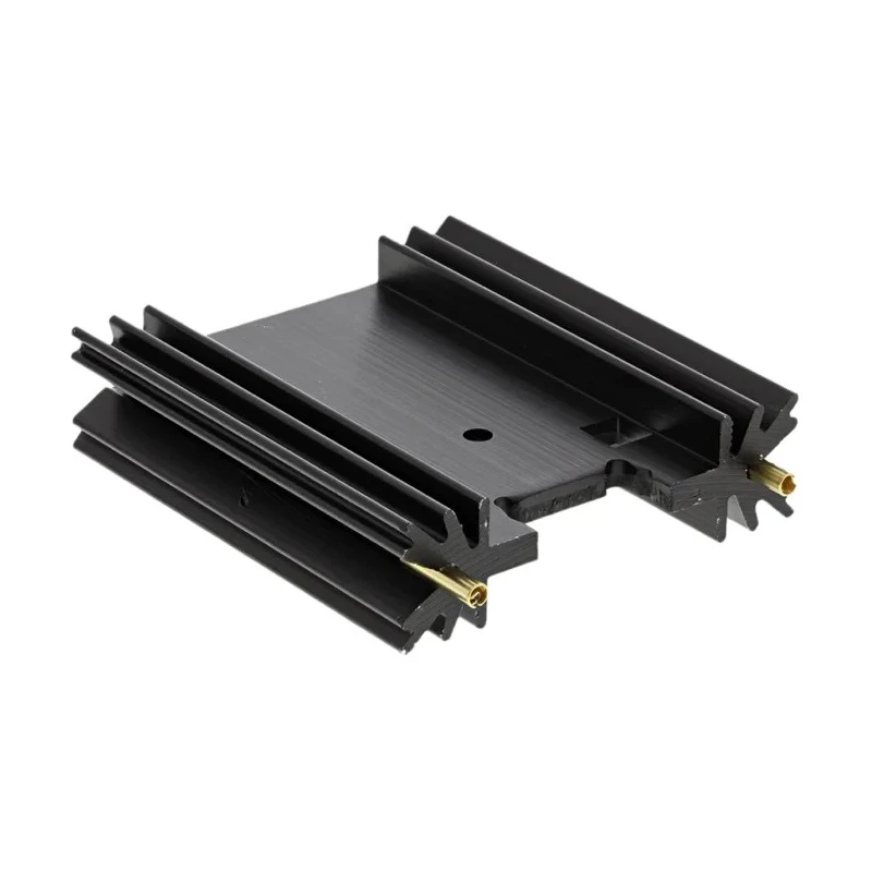 Fischer Elektronik Aluminium Heatsink 12.7mm Height 50.8mm Length 45mm Width 6.2°C/W Thermal Resistance SK409-50,8STC