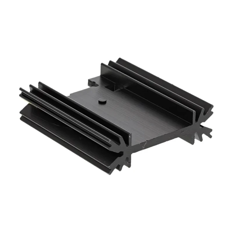 Fischer Elektronik Aluminium Heatsink 12.7mm Height 50.8mm Length 45mm Width 6.2°C/W Thermal Resistance SK409-50,8STC
