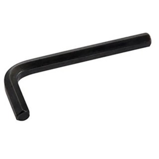 SAM L Metric Short Arm Hex Key, Chrome Vanadium Steel, Hex Size 2 mm, Overall Length 52 mm 62-2