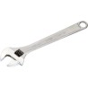 SAM Adjustable Spanner with 30 mm Jaw Capacity, 255mm Overall Length, Chrome Finish 54-C10