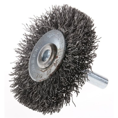 Tivoly Steel Crimp Wire Abrasive Brush 50 mm Diameter XT20252006052