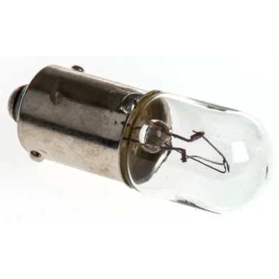Orbitec BA9S Indicator Light Clear 12V 250mA Incandescent Light Bulb BA9S 