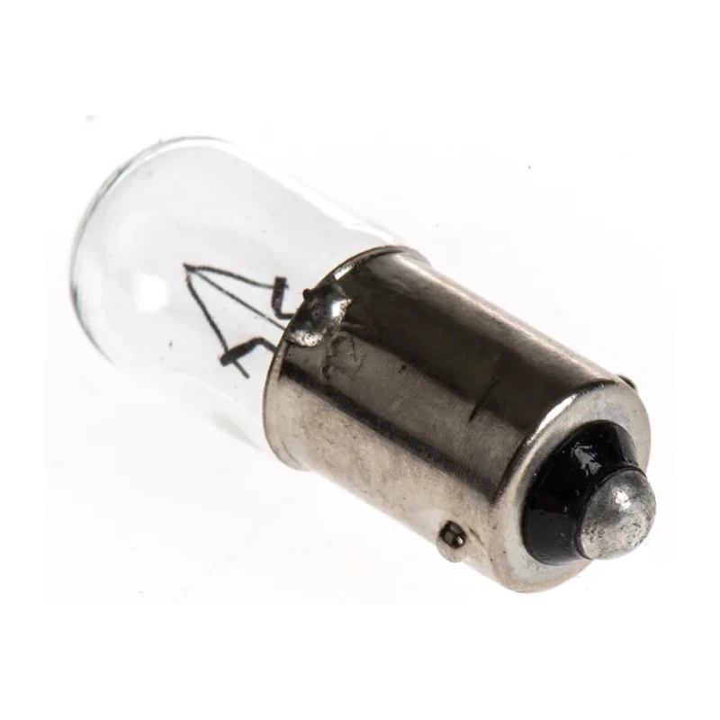 Orbitec BA9S Indicator Light Clear 12V 250mA Incandescent Light Bulb BA9S 