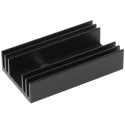 Fischer Elektronik Heatsink for Silicone Wafers and PCBs, Black Anodised TO-220 Compatible, 9.5°C/W Thermal SK0950TO220