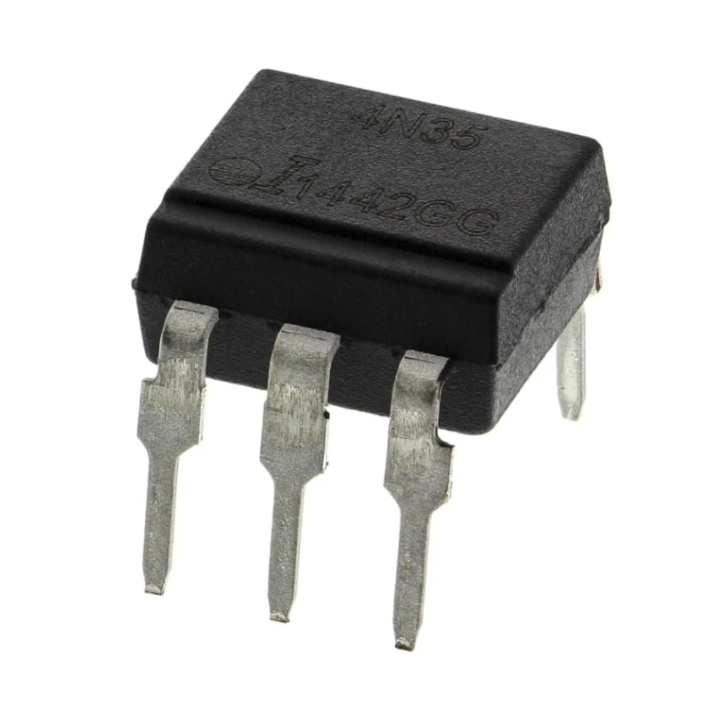 Isocom DC Input Optocoupler Through Hole, 6-Pin PDIP 4N35